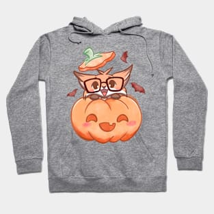 Cute pumpkin Fox Halloween Hoodie